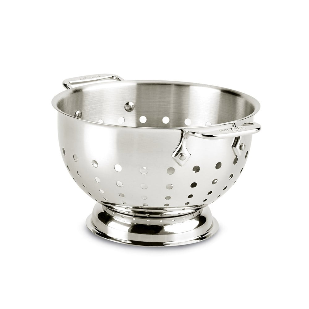 All-Clad Classic Stainless Steel Colander Strainer - Thumbnail 4