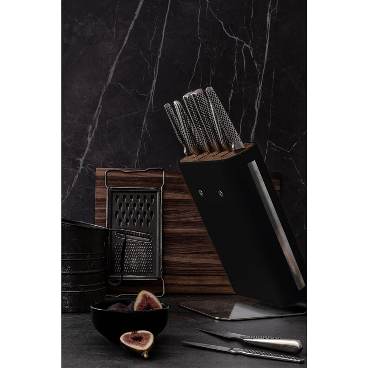 Global Kabuto Knife Block 7 Pc Set