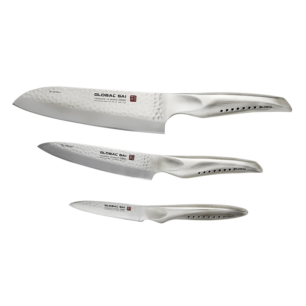 Global SAI 3-Piece Knife Set