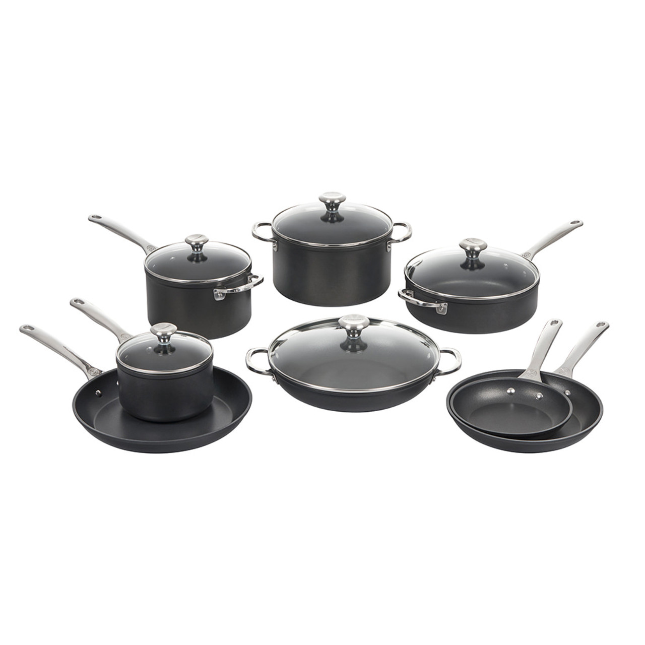 Le Creuset 2-pc Toughened Nonstick Pro Fry Pan Set