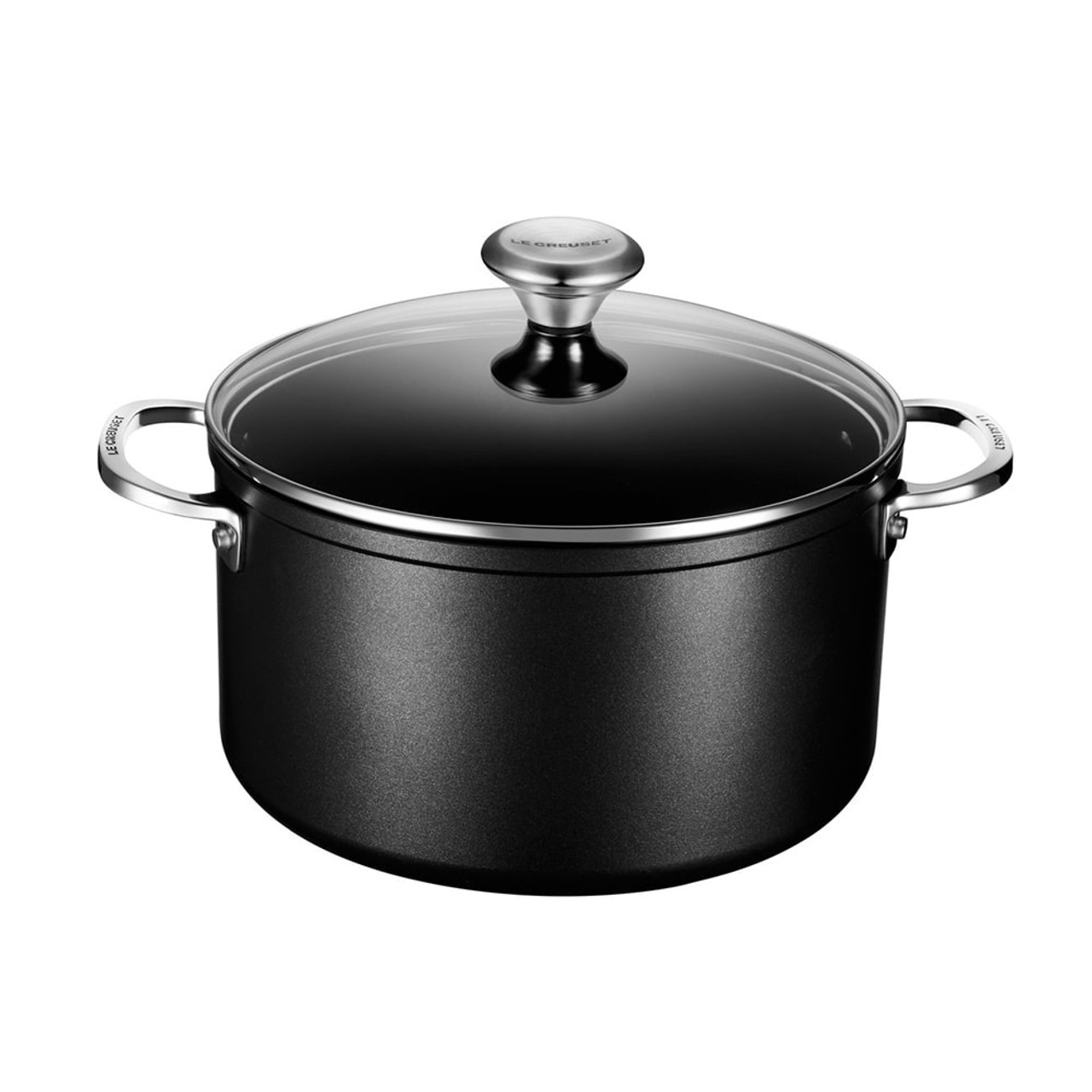 Le Creuset Toughened Non-Stick Pro 4.25-Quart Saute Pan with Lid + Reviews