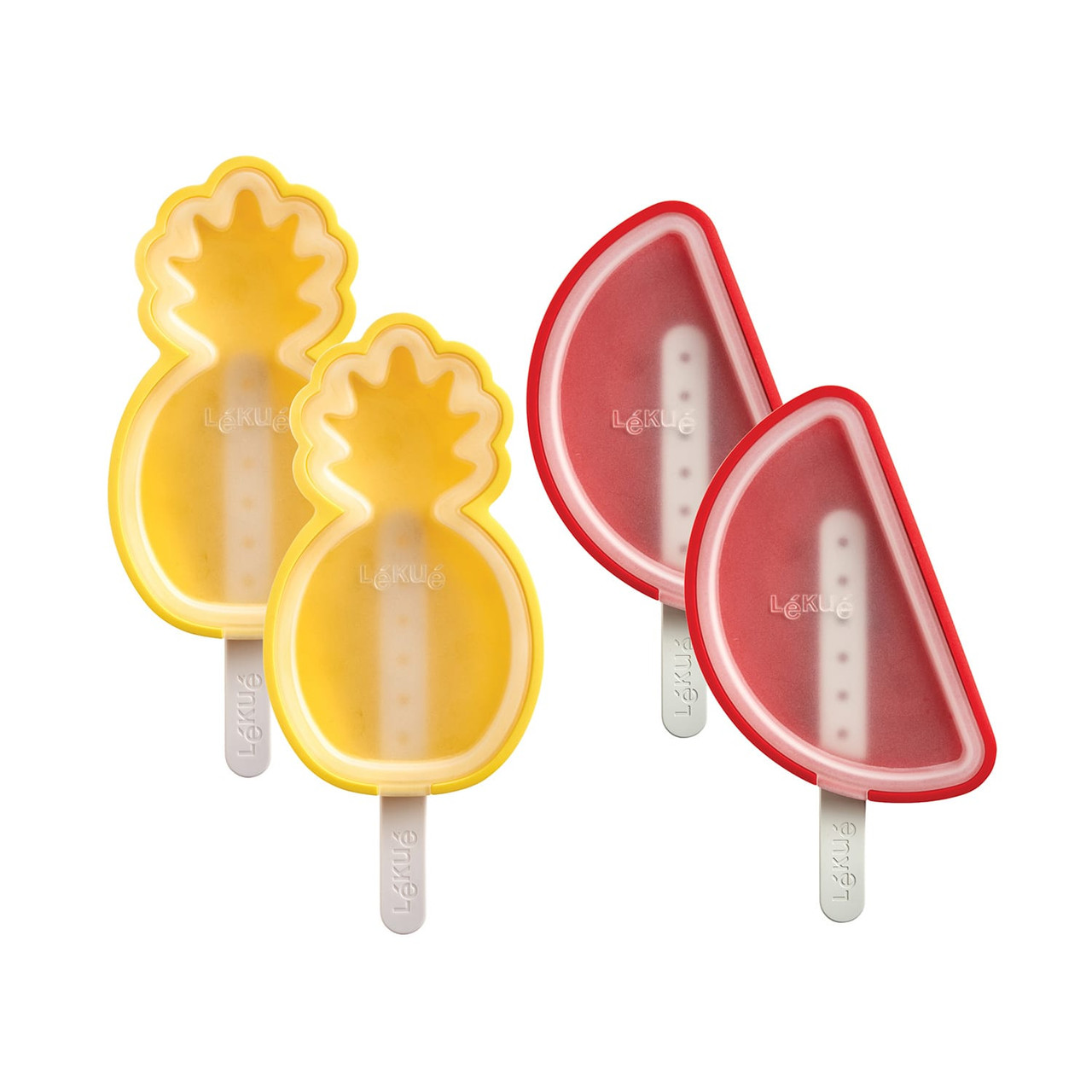 Small Stackable Popsicle Mold (set of 4)