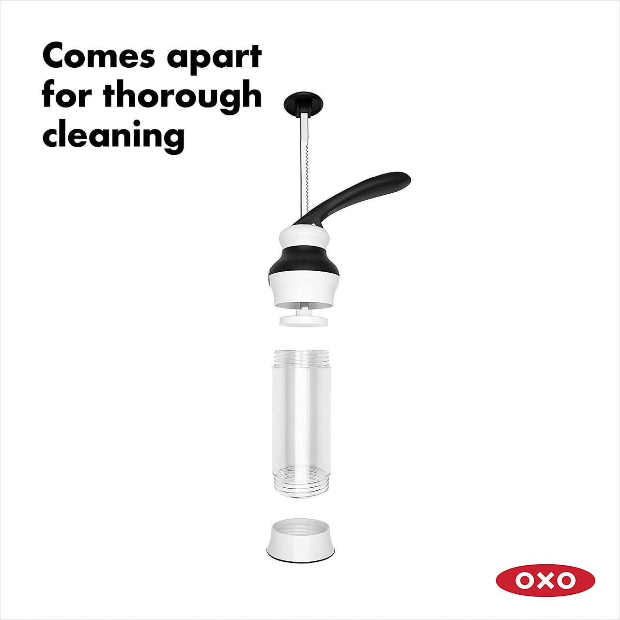 Cooks' Emporium - New OXO products! Got an alternative brand Cookie Press  so we don't run out of cookie making in the future! And some stainless  steel serving utensils with the Good