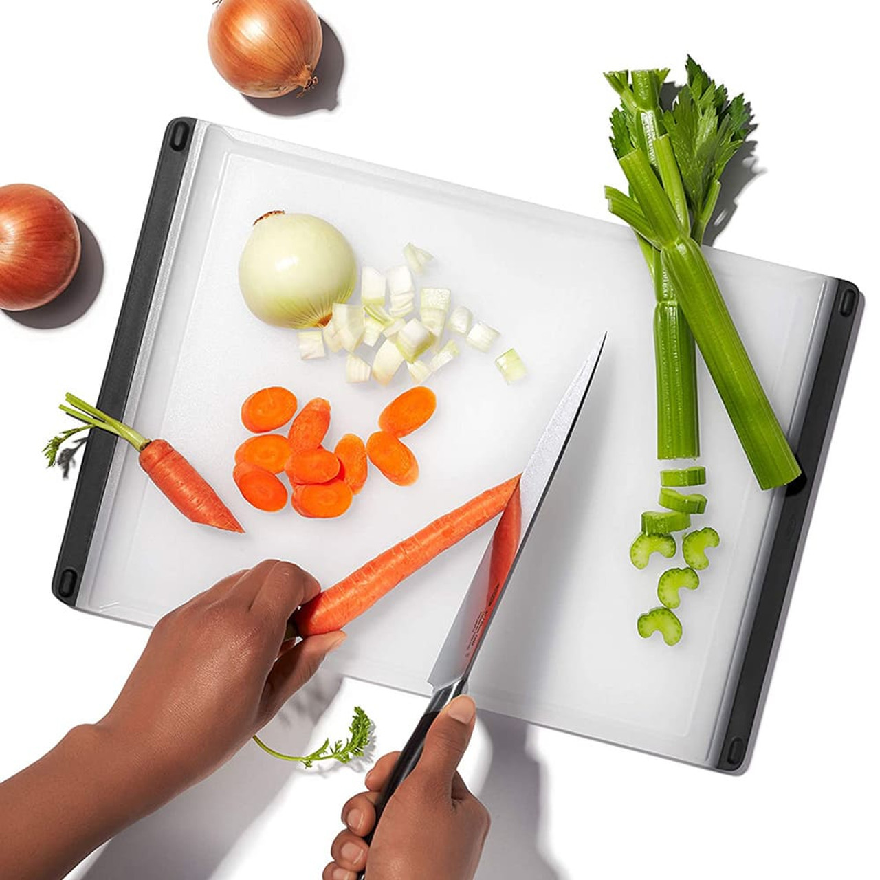 OXO GG 3 PC EVERYDAY CUTTING BOARD SET & Reviews