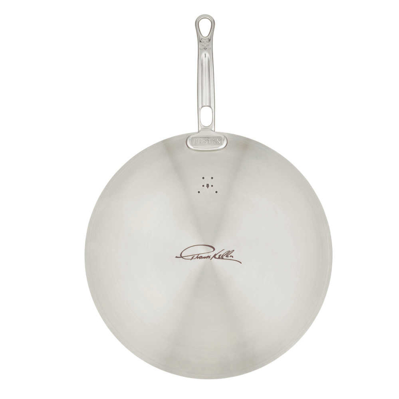 Hestan Thomas Keller Insignia Stainless Steel Frying Pans with Universal  Lid, Set of Two, 11 & 12.5-inches