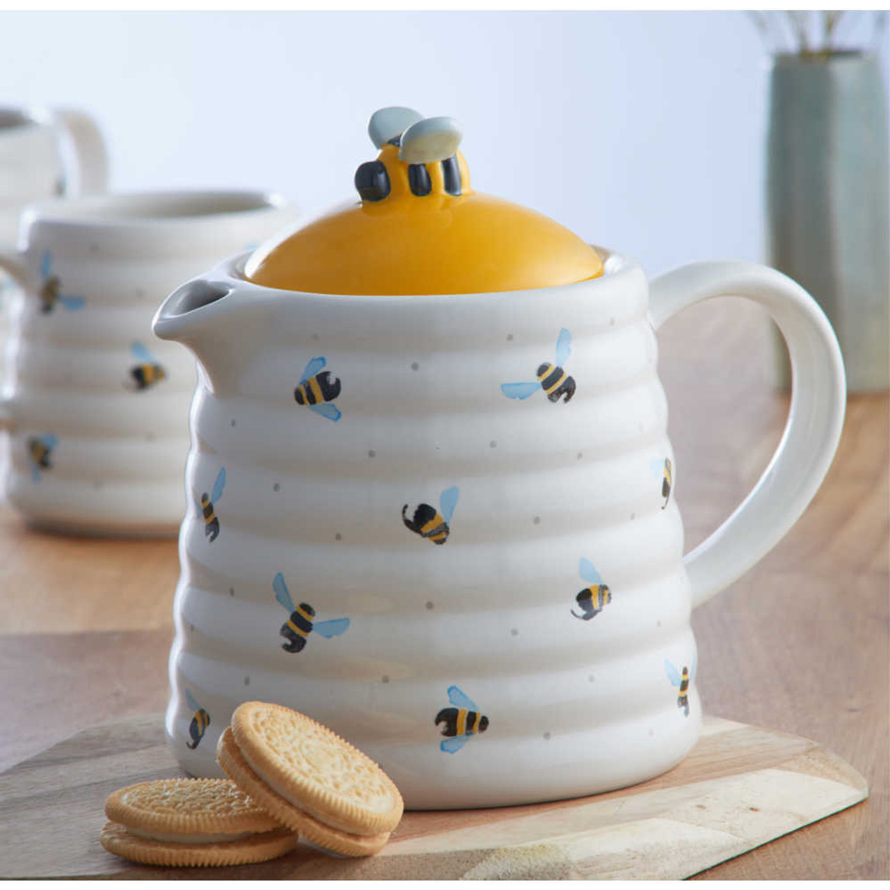 Honeycomb Tea Pot