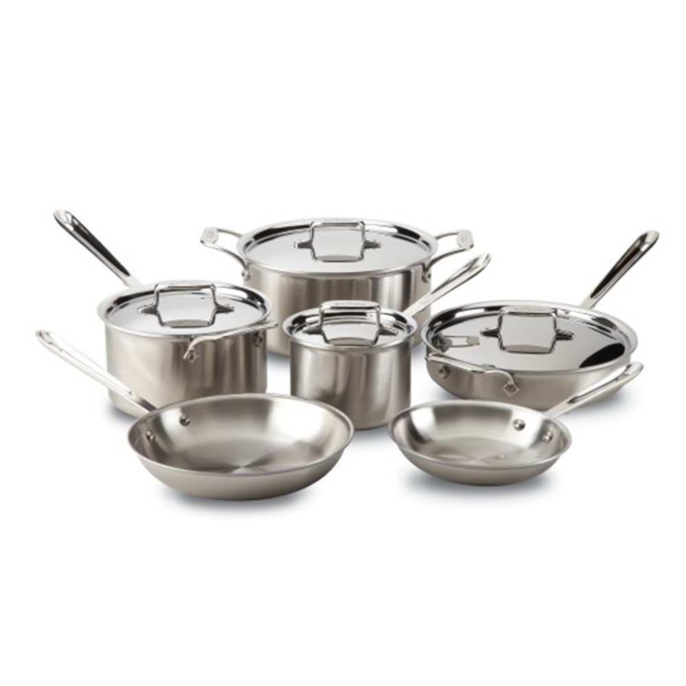 All-Clad D5 10-Piece Cookware Set | Chefs Corner Store