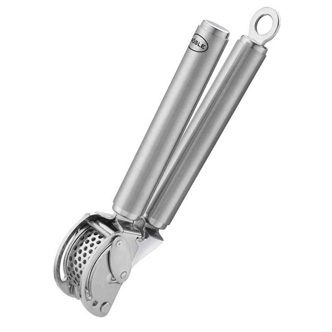 Rosle Garlic Press with Scraper Stainless Steel