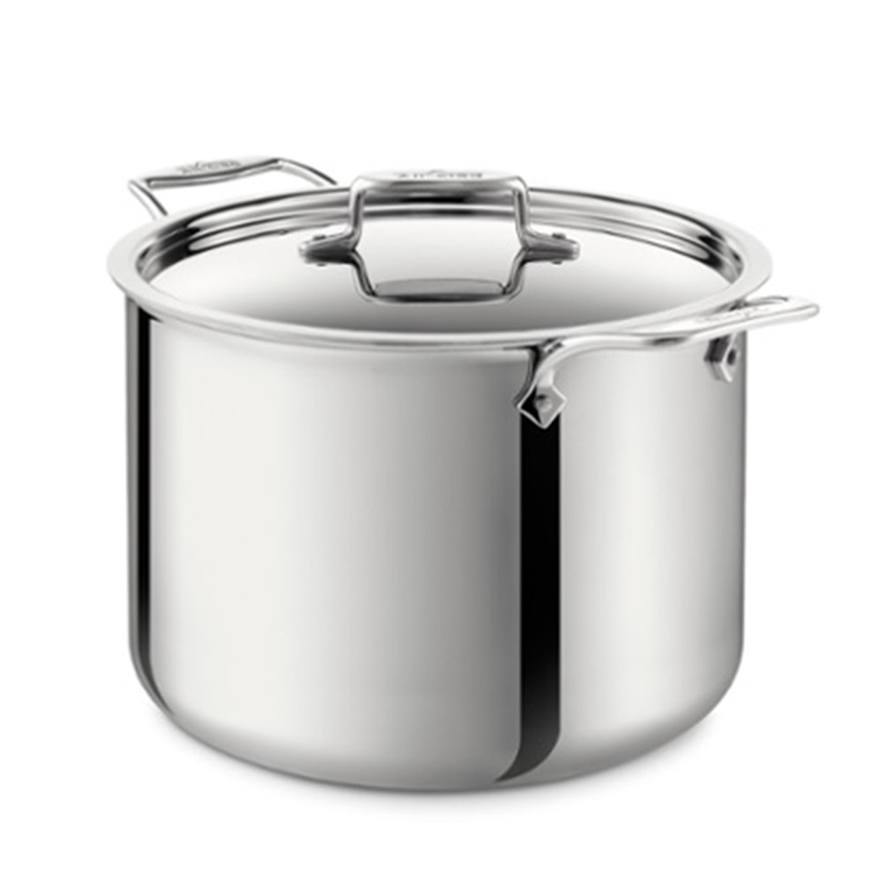 All-Clad D5 Brushed Stainless-Steel 4 qt and 2 qt Sauce Pan Set