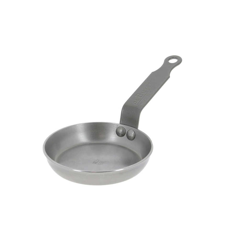 de Buyer MINERAL B Carbon Steel Egg & Pancake Pan - Thumbnail 2