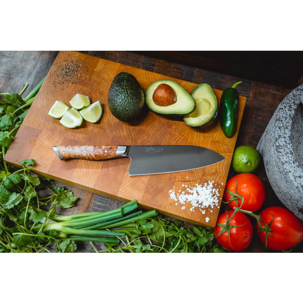 Steelport Carbon Steel Chef Knife, 8