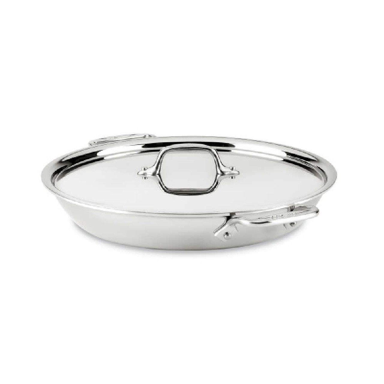 All-Clad D3™ Stainless Steel Saucepan with Lid & Reviews