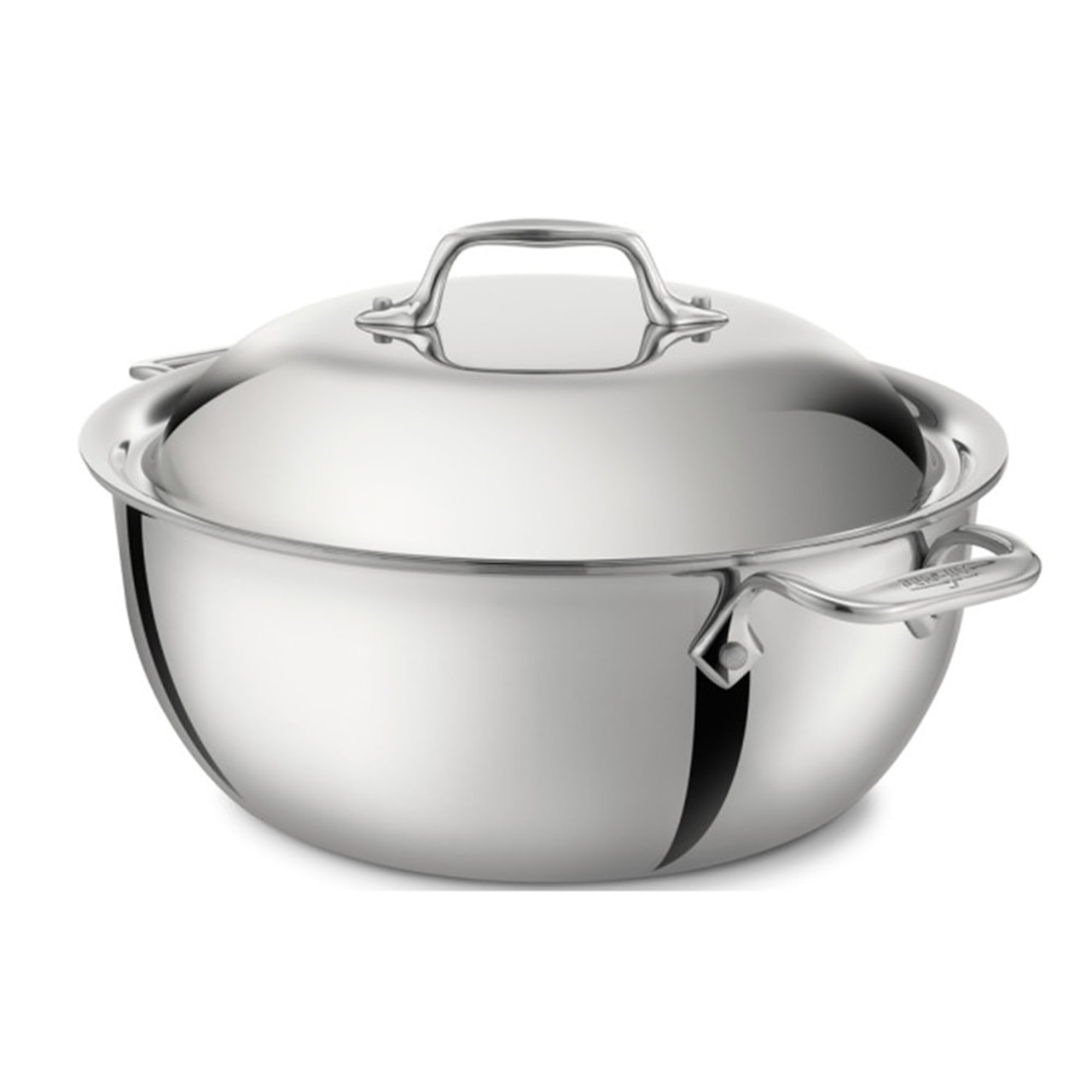 All-Clad D3 Stainless Steel Saucepan with Lid