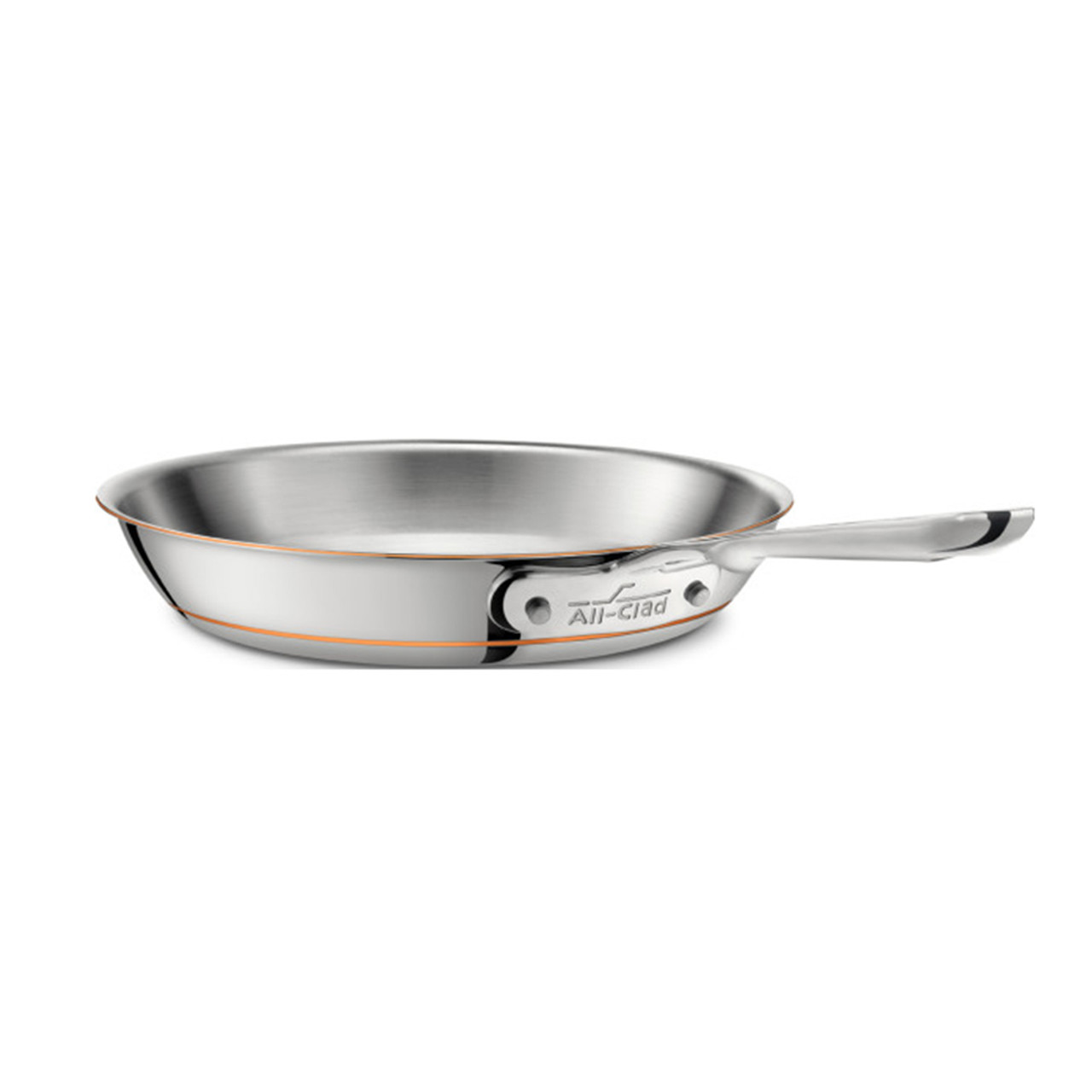 ALL-CLAD 10 FRY PAN WITH LID , STAINLESS STEEL 3-PLY BONDED - Signature  Art Ware