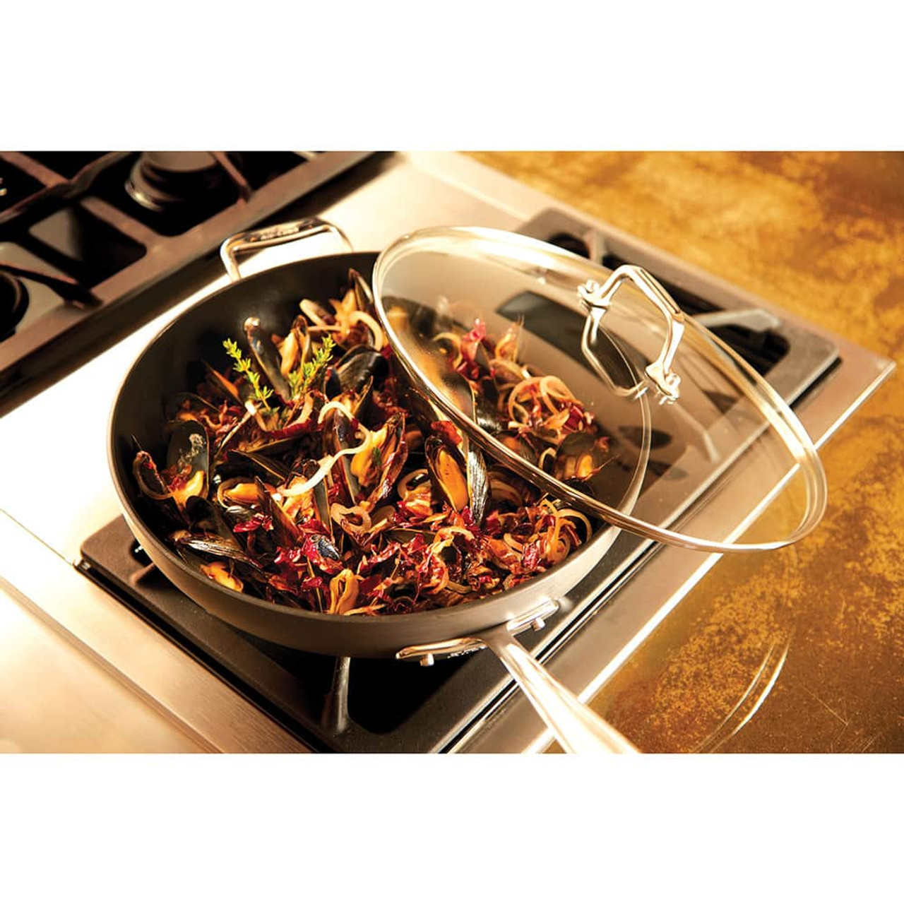 All-Clad HA1 8- and 10-inch Fry Pan Set
