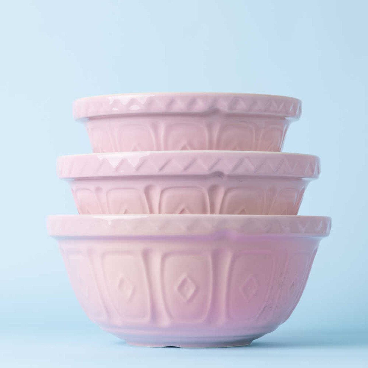 Mason Cash Powder Pink Color Mix Mixing Bowl by World Market