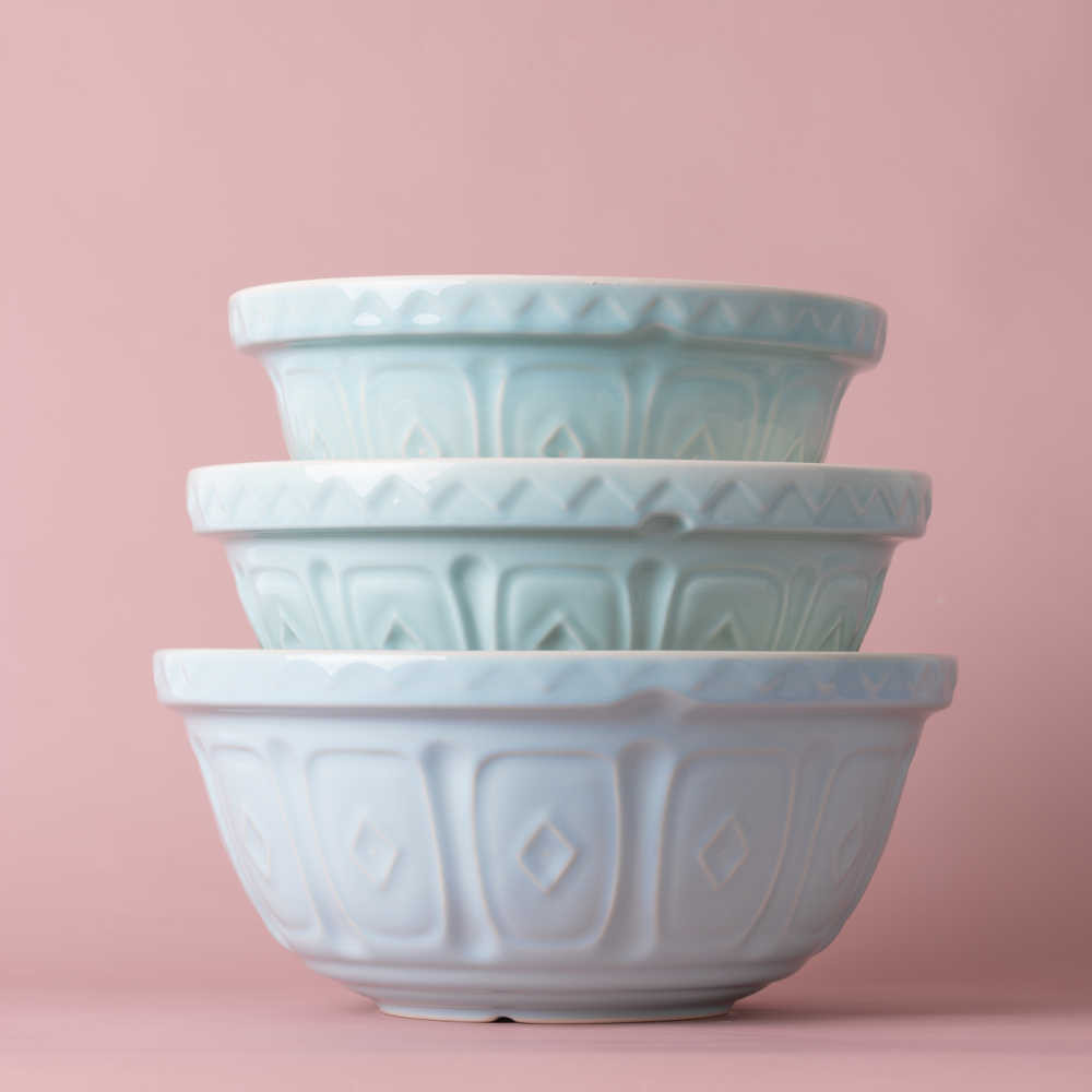 Mason Cash Color Mix Powder Blue Mixing Bowl Set