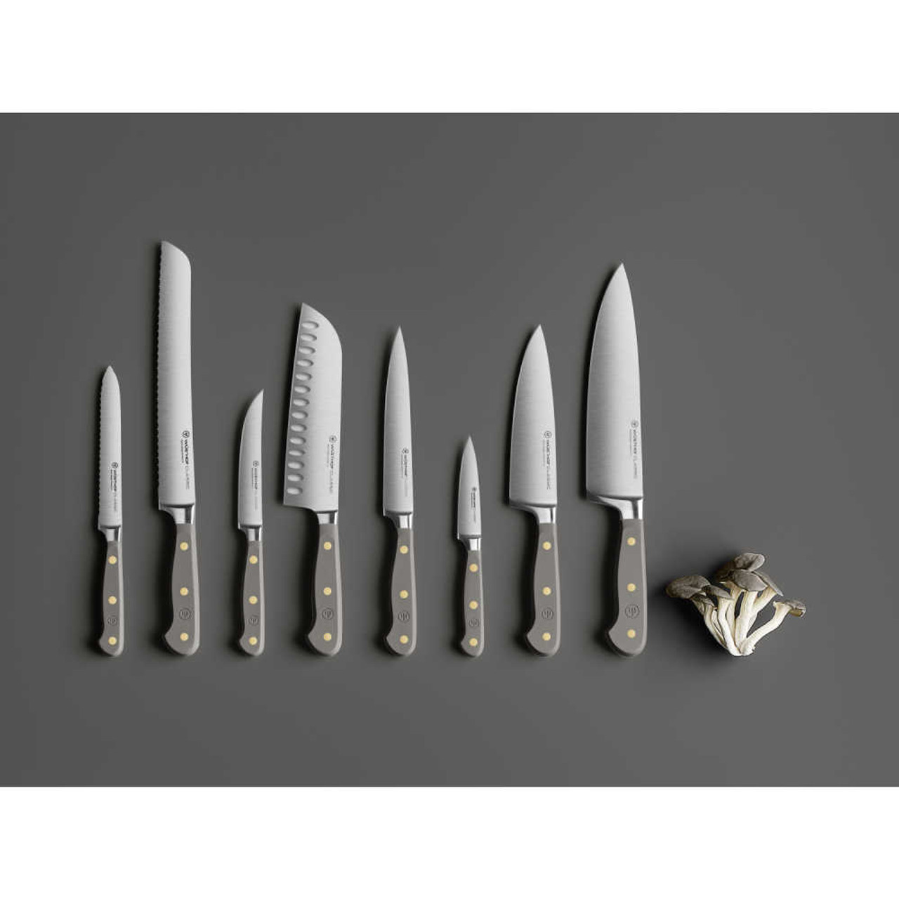 Wusthof Gourmet White Knife Set - 12 Piece Block