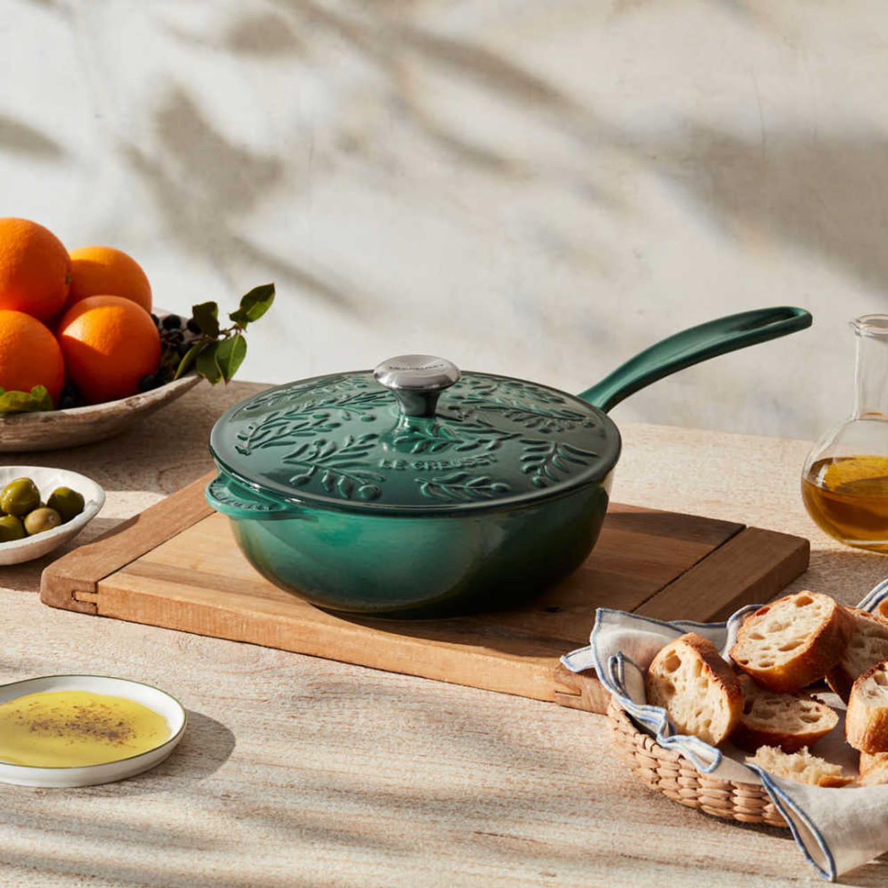 https://cdn11.bigcommerce.com/s-hccytny0od/images/stencil/1280x1280/products/5502/24029/Le_Creuset_Olive_Branch_Collection_Saucier_in_Artichaut__44705.1688652153.jpg?c=2?imbypass=on
