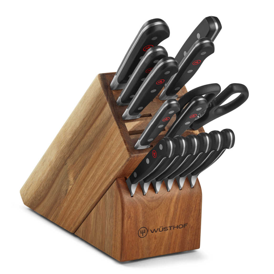 Wusthof Classic 15-Piece Knife Block Set | Chefs Corner Store