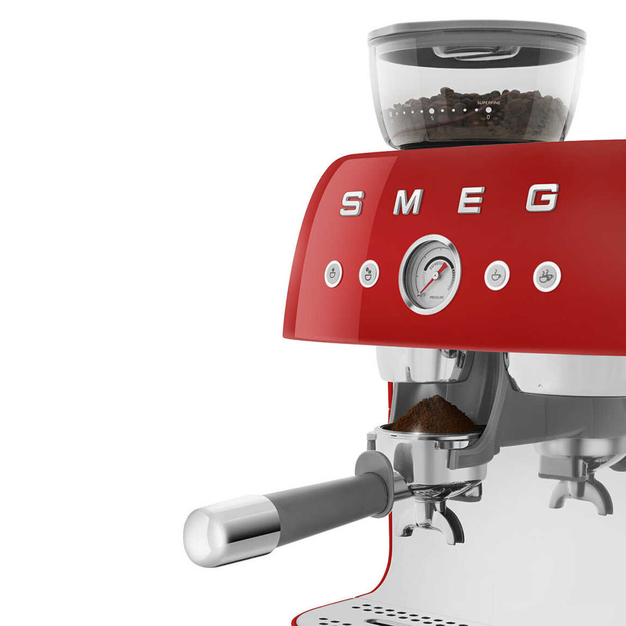 Introducing the Smeg Espresso Coffee Machine with Grinder
