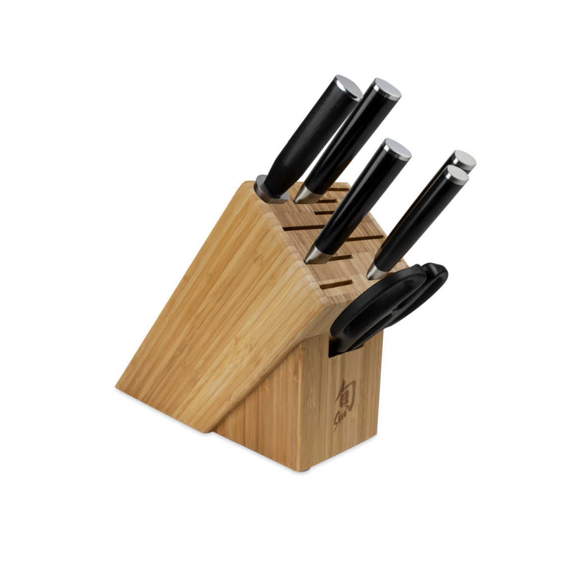 Shun Classic 7 Piece Knife Essential Block Set - Thumbnail 2