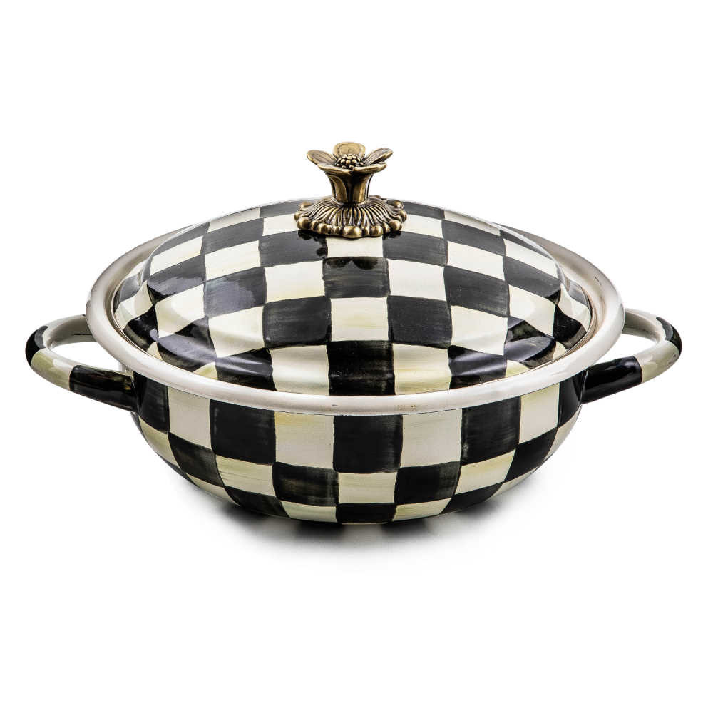 MacKenzie-Childs Courtly Check Casserole