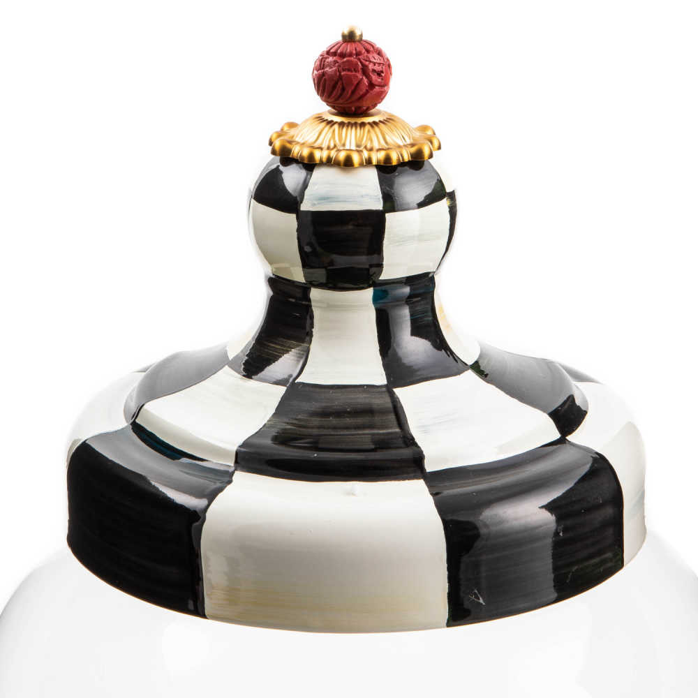 MacKenzie-Childs Courtly Check Beverage Hostess - Thumbnail 5