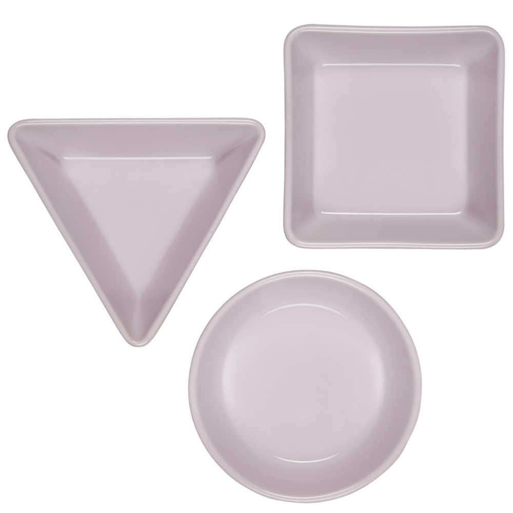 Le Creuset Stoneware Set of 3 Tapas Dishes