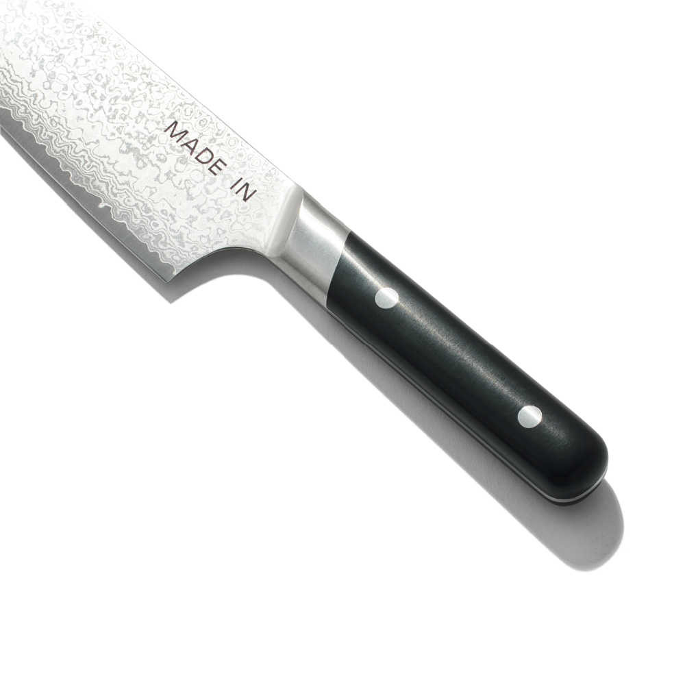 Japanese Damascus Steel Santoku - Thumbnail 2