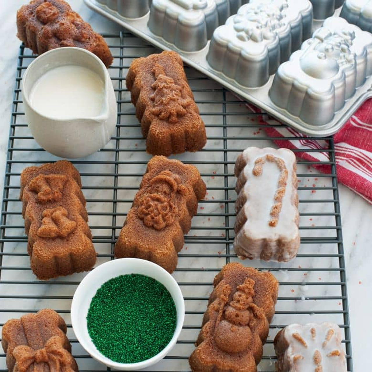 Nordic Ware Mini Loaf Cake Pans Nordic Ware Winter