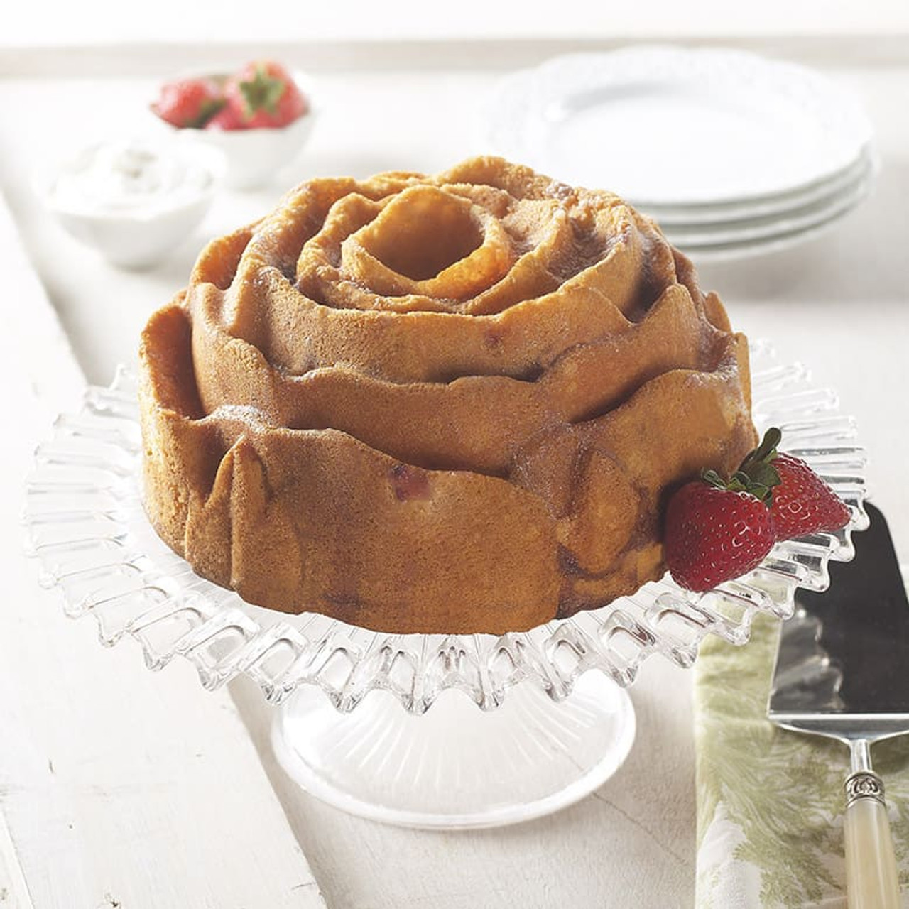 Rose Bundt Cake Pan