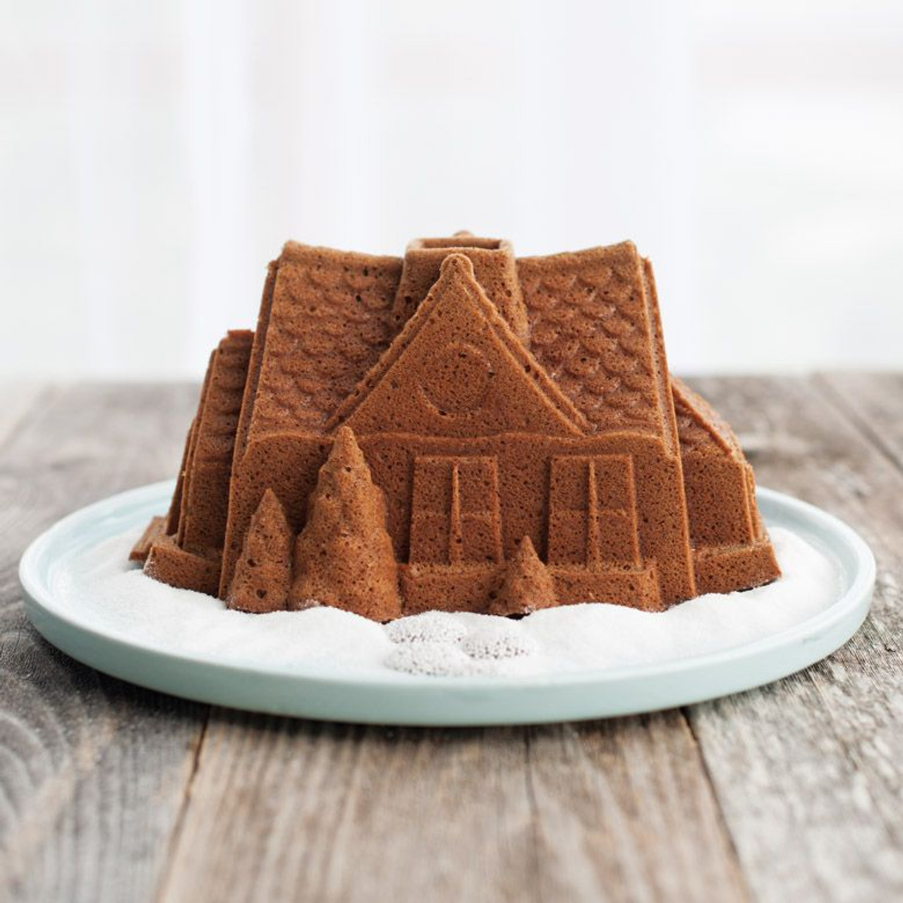 Nordic Ware Gingerbread House Bundt Pan 