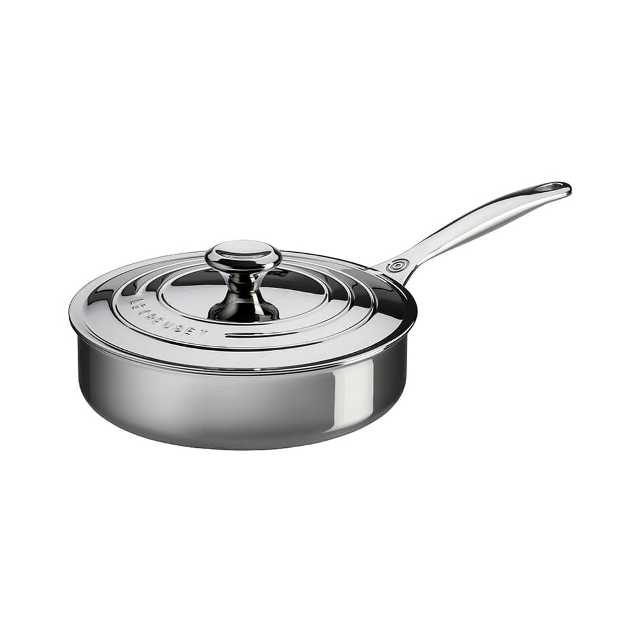 Le Creuset 10 Inch Stainless Steel Fry Pan - Winestuff