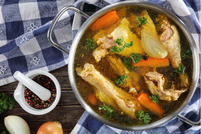 Homemade Chicken Stock: Thrifty, Versatile, and Delicious