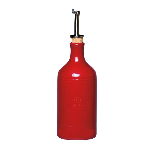 Emile Henry Oil Cruet in Burgundy