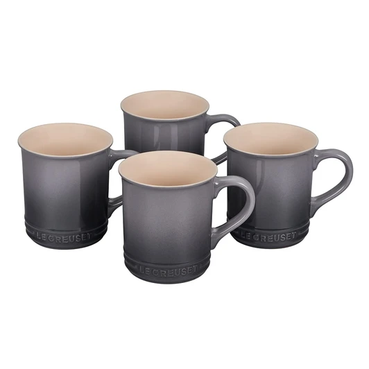 Le Creuset Mugs in Oyster