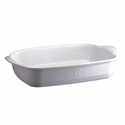 Emile Henry Ultime Large Rectangular Baking Dish in Flour
