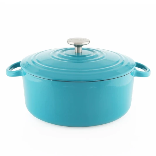 Chantal Cast Iron 5-Quart Dutch Oven in Sea Blue