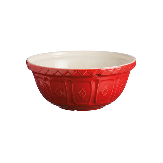 Mason Cash Color Mix 9.5-Inch Red Mixing Bowl