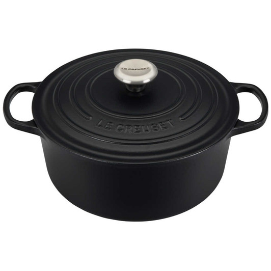 Le Creuset Round Dutch Oven in Cerise Chefs Corner Store