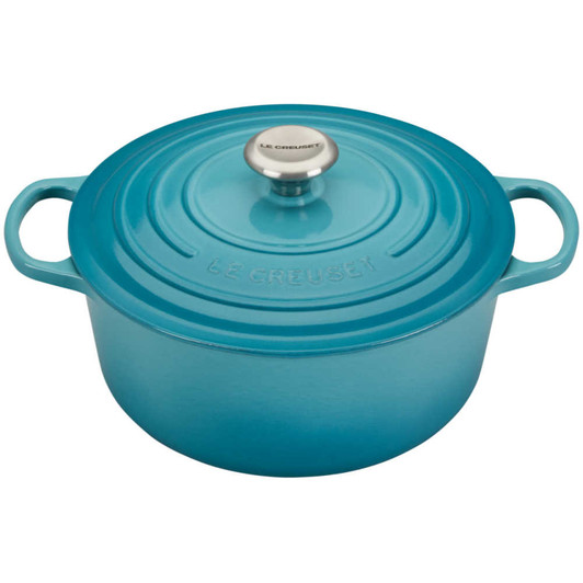 Le Creuset 2.75 qt. Shallow Round Dutch Oven ,Sea Salt