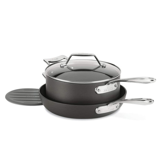 All-Clad Essentials Nonstick 13 Square Pan with Trivet H911S264