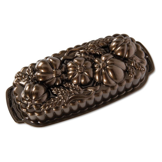 Nordic Ware 93148 Wildflower Loaf Pan, One Size, Copper