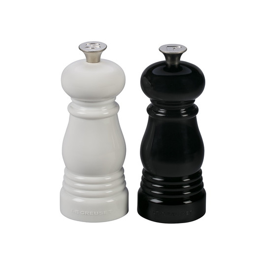 le creuset salt and pepper mill the bay