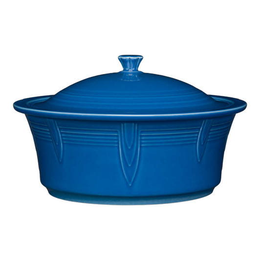 Blue Foil Decor Casserole Carrier