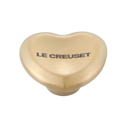 Le Creuset Heart Shaped Gold Knob