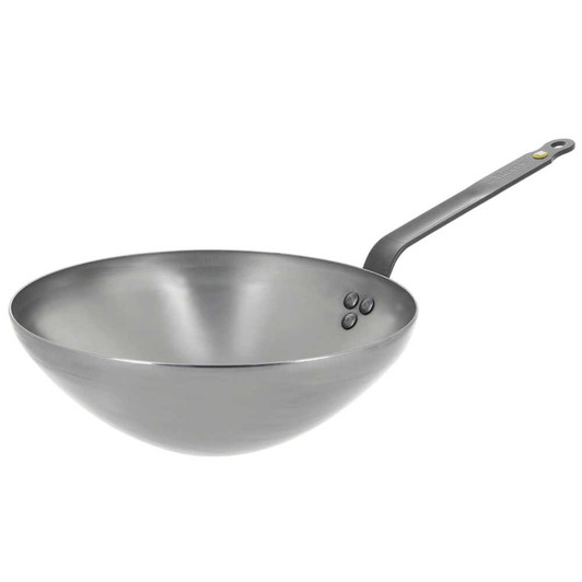 de Buyer MINERAL B Carbon Steel Country Fry Pan with Two Handles - 9.5” -  Ideal for Sauteing, Simmering, Deep Frying & Stir Frying - Naturally  Nonstick - Made in France - Yahoo Shopping