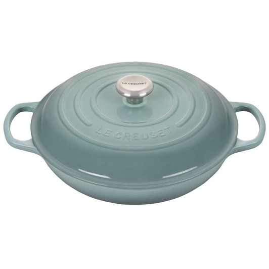 Le Creuset Signature Skillet in Sea Selt Chefs Corner Store