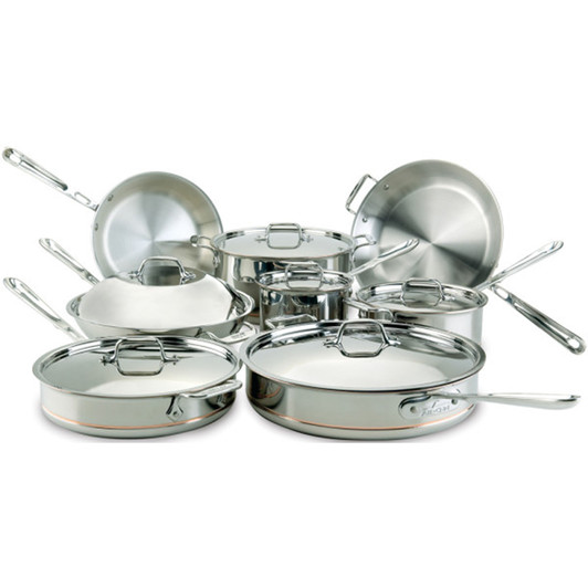 All-Clad Copper Core 14-Piece Cookware Set